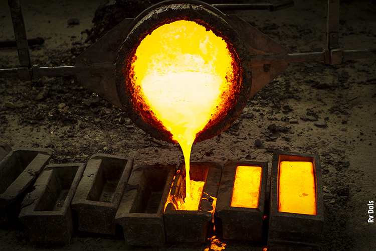 Bronze coulée OEILPACA