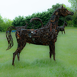 Sculpture Cheval